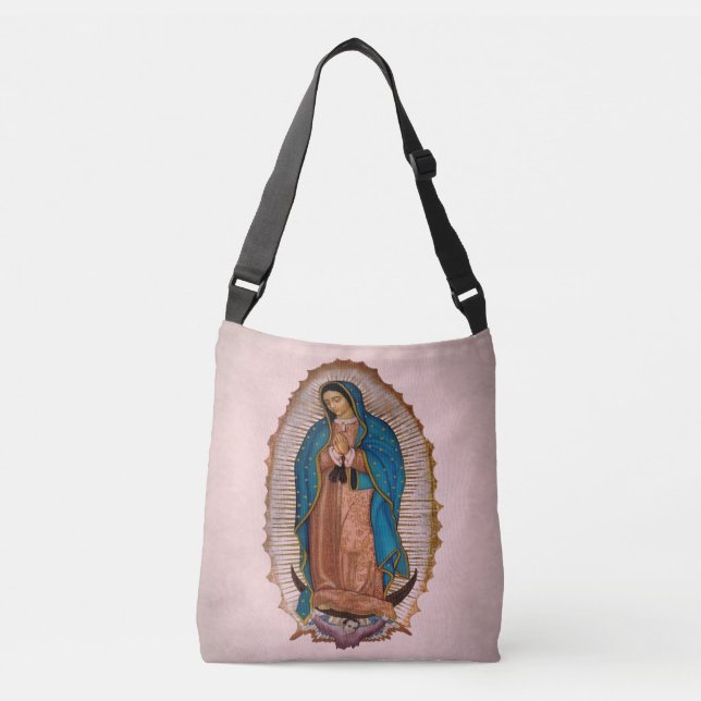 Our Lady of Guadalupe 1531 Crossbody Bag (Front)
