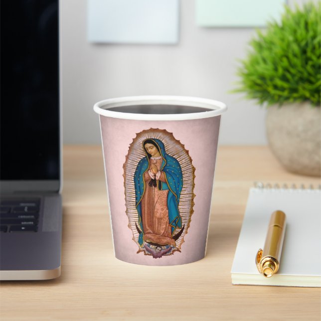 Our Lady of Guadalupe 1531 Paper Cups (Insitu)