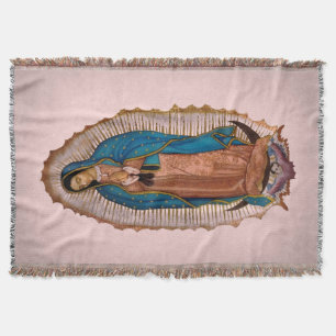 Our Lady of Guadalupe 1531 Throw Blanket