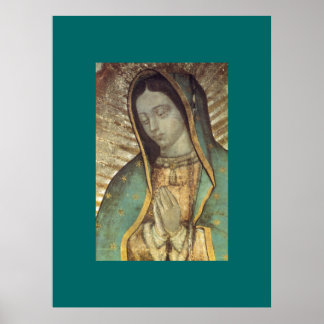 OUR LADY OF GUADALUPE (36X48) POSTER