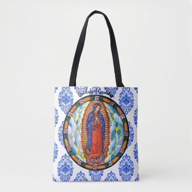 Our Lady of Guadalupe Beautiful Women's Tote Bag (Front)