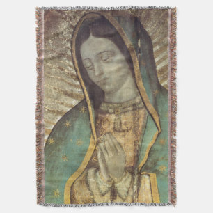 Our Lady Of Guadalupe Blanket/Wall Hanging Throw Blanket