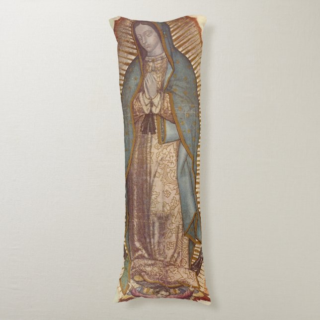 OUR LADY OF GUADALUPE  BODY CUSHION (Front Vertical)