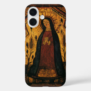 Our Lady of Guadalupe by Pedro Antonio Fresquis iPhone 16 Case