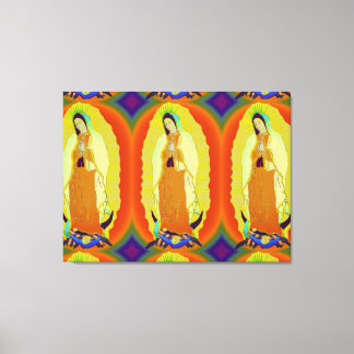 our lady of guadalupe canvas print