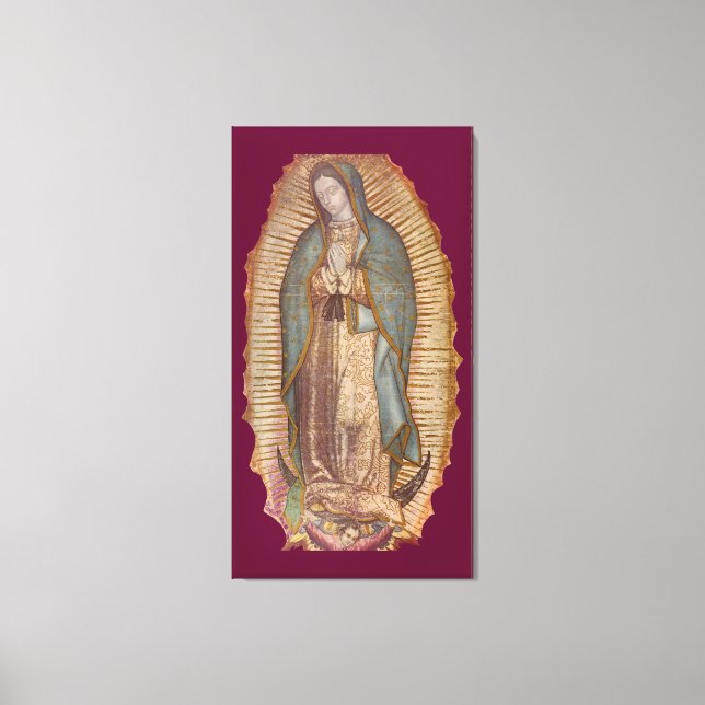 OUR LADY OF GUADALUPE CANVAS PRINT (Front)