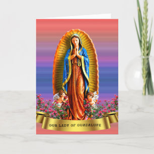 Our Lady of Guadalupe Card