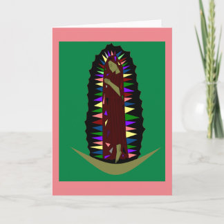 Our Lady of guadalupe Card