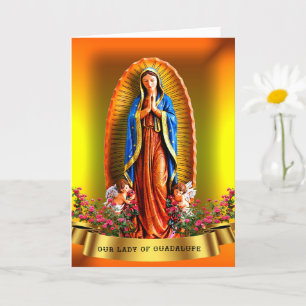 Our Lady of Guadalupe Card