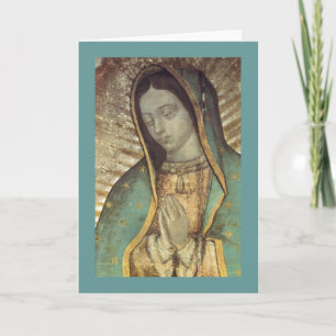 OUR LADY OF GUADALUPE CARD