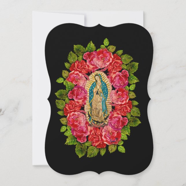 Our Lady of Guadalupe Card (Front)