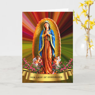 Our Lady of Guadalupe Card
