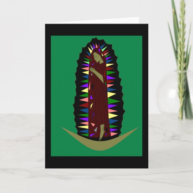 Our Lady of guadalupe Card (Front)