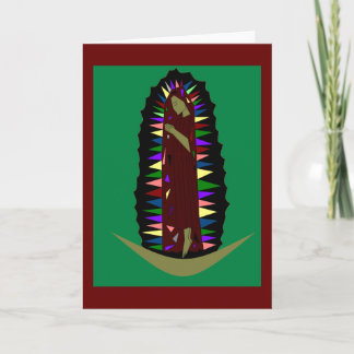Our Lady of guadalupe Card