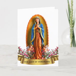 Our Lady of Guadalupe Card