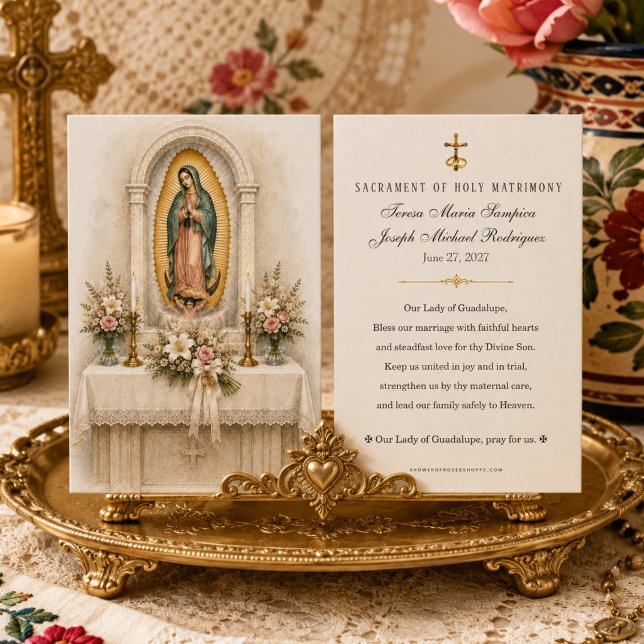 Our Lady of Guadalupe Catholic Wedding Prayer (Creator Uploaded)