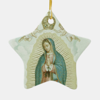 Our Lady Of Guadalupe Ceramic Tree Decoration