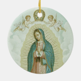 Our Lady Of Guadalupe Ceramic Tree Decoration
