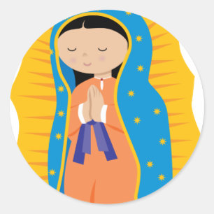 Our Lady of Guadalupe Classic Round Sticker
