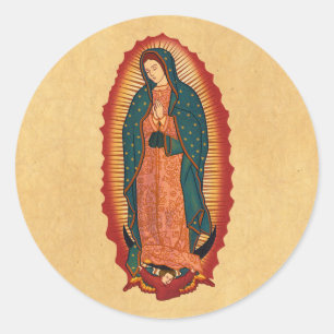 Our Lady of Guadalupe Classic Round Sticker