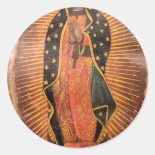 Our Lady Of Guadalupe Classic Round Sticker