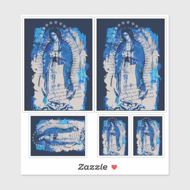 Our Lady of Guadalupe Collage Design (Sheet)