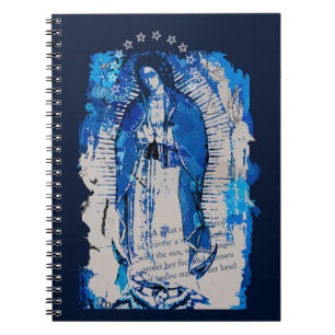 Our Lady of Guadalupe Collage  Notebook