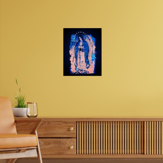 Our Lady of Guadalupe Collage  Poster (Living Room 2)