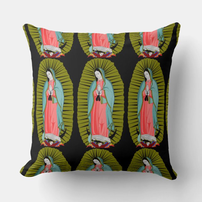our lady of guadalupe cushion (Front)