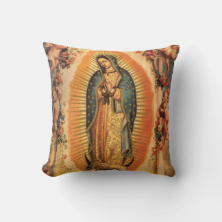 our lady of guadalupe cushion
