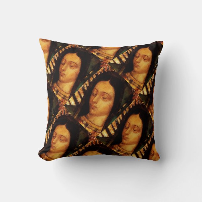 Our Lady Of Guadalupe Cushion (Front)