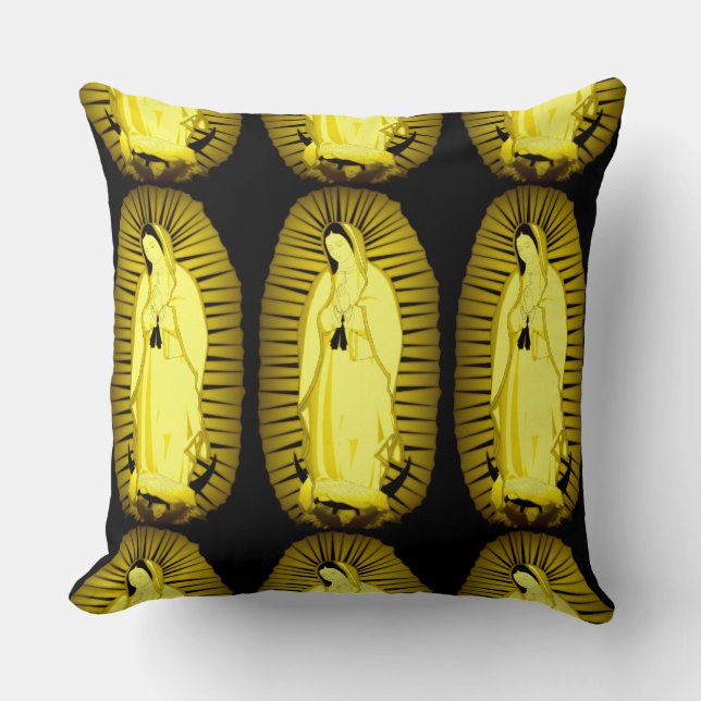 our lady of guadalupe cushion (Front)