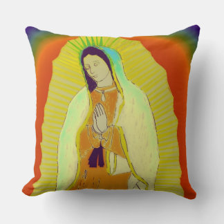 our lady of guadalupe cushion