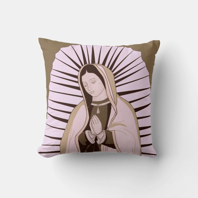 OUR LADY OF GUADALUPE CUSHION (Front)