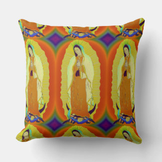 our lady of guadalupe cushion