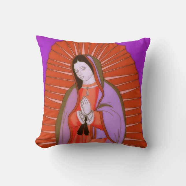 OUR LADY OF GUADALUPE CUSHION (Front)
