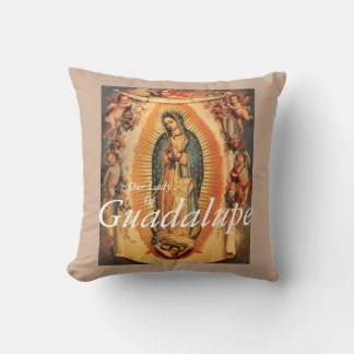 our lady of guadalupe cushion