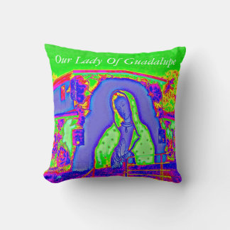 Our Lady Of Guadalupe Cushion