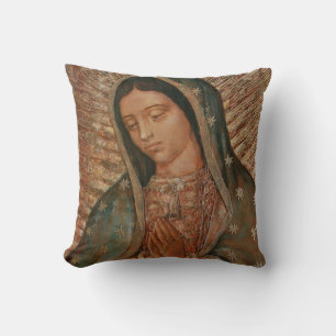 our lady of guadalupe cushion