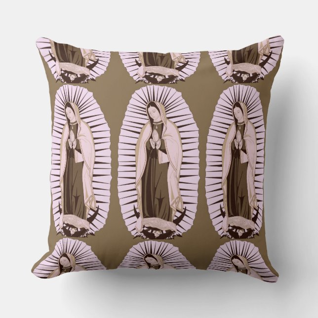 our lady of guadalupe cushion (Front)