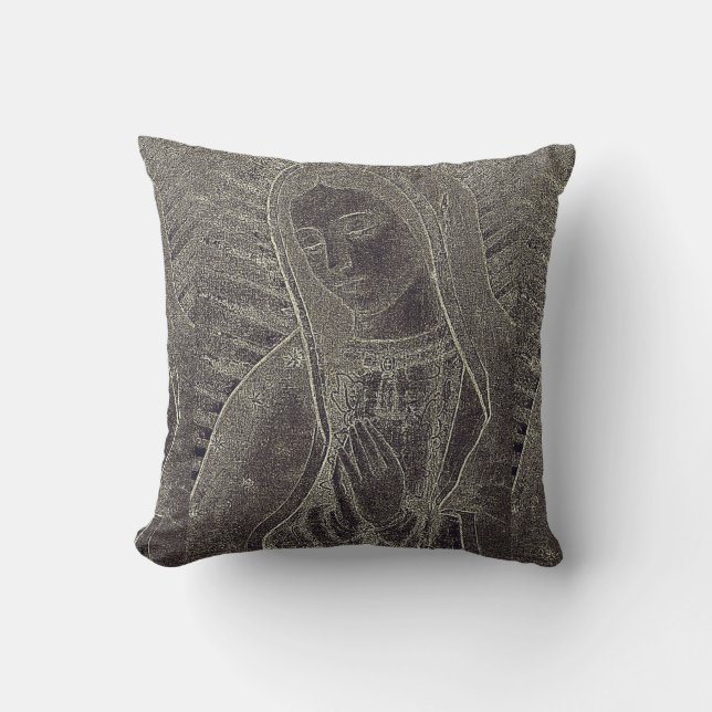 OUR LADY OF GUADALUPE CUSHION (Front)