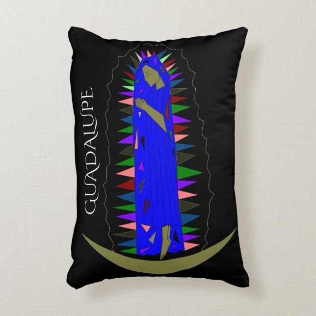 our lady of guadalupe decorative cushion (Front(Vertical))