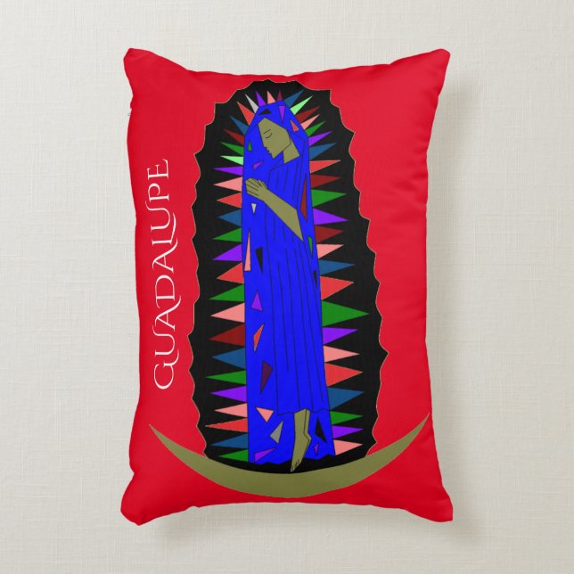 our lady of guadalupe decorative cushion (Front(Vertical))