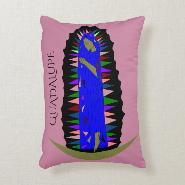 our lady of guadalupe decorative cushion (Front(Vertical))