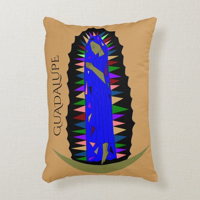 our lady of guadalupe decorative cushion (Front(Vertical))