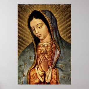Our Lady of Guadalupe Devotional Image Poster