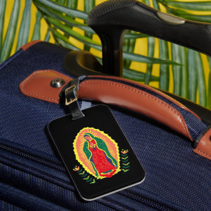 Our Lady of Guadalupe Faith Inspired Protection Luggage Tag