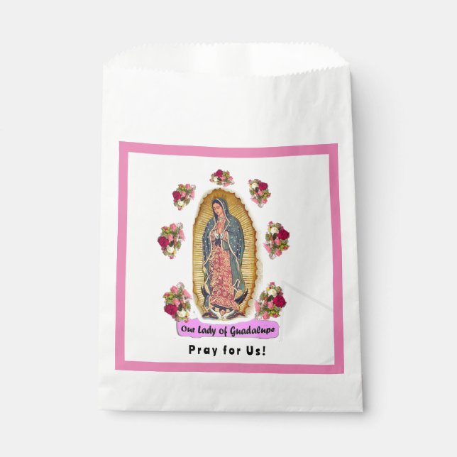 Our Lady of Guadalupe Favour Bags (Front)