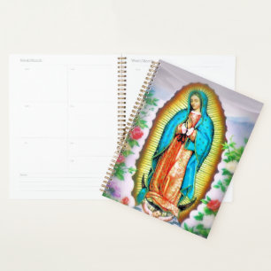Our Lady of Guadalupe Floral Morning Prayer Planner