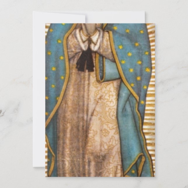 Our Lady Of Guadalupe Invitation (Front)